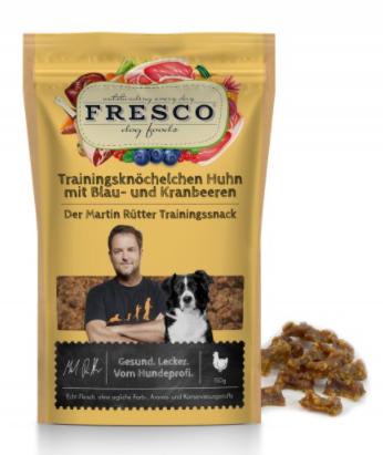 Fresco Dog Trainingsknöchelchen mit Superfood Martin Rütter