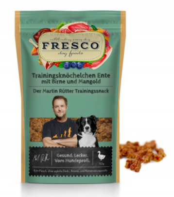 Fresco Dog - Trainingsknöchelchen mit Superfood Martin Rütter à 150g